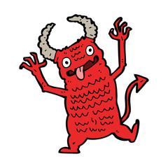 cartoon demon