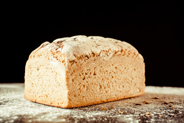 Loaf of Whole Wheat Artisinal Bread