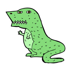 cartoon dinosaur