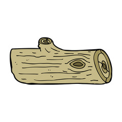 cartoon log