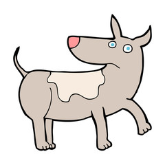 funny cartoon dog
