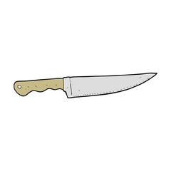 cartoon kitchen knife