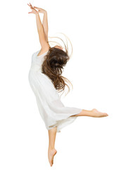 Fototapeta premium Young girl modern dancer
