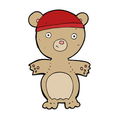cartoon teddy bear