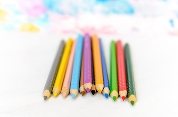 Colored pencils