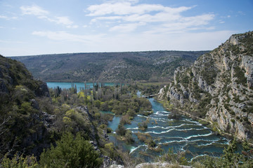 Wassertreppen im Nationalpark Krka