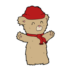 cartoon teddy bear