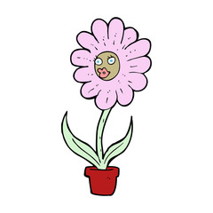 cartoon flower