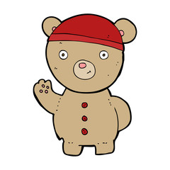cartoon teddy bear