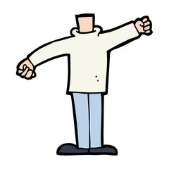 cartoon body waving arms (mix and match cartoons or add own phot