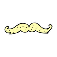 cartoon mustache