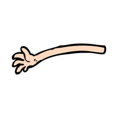 cartoon arm