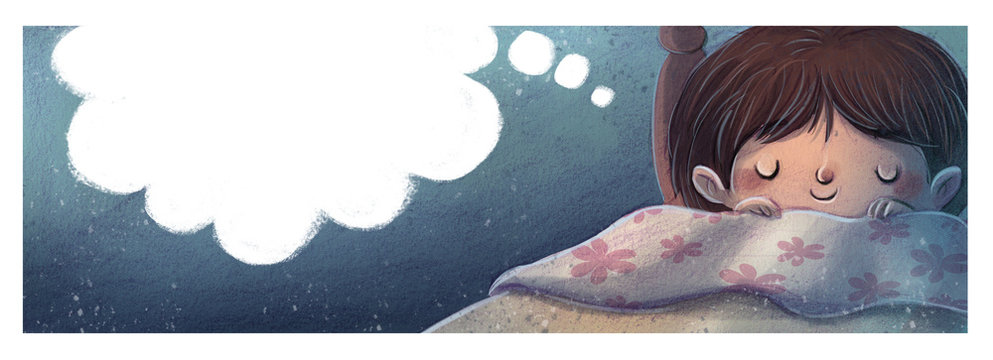 ni&ntilde;o so&ntilde;ando dormido