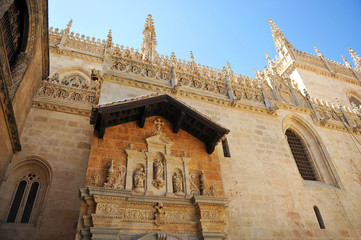 Fototapeta na wymiar Capilla Real, Catedral de Granada, Andalucía, España