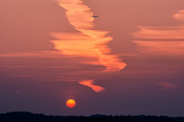 The birth of the day!