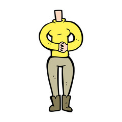 cartoon female body (add photos or mix and match cartoons)