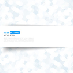 Fototapeta premium Vector abstract color 3d hexagonal. 