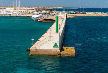Formentera port, Spain