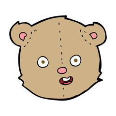 cartoon teddy bear head