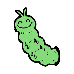 cartoon caterpillar