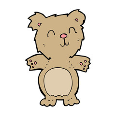 cartoon cute teddy bear