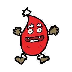 cartoon funny christmas creature