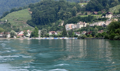 Fototapeta premium lac alpin...le walensee