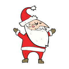 cartoon santa claus