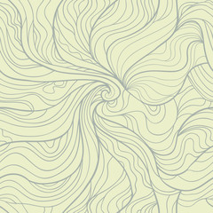 Fototapeta premium Abstract vector seamless pattern. Lace whirlpool. Retro colors.