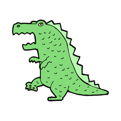 cartoon dinosaur