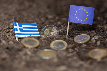 Fototapeta na wymiar Griechenland und die EU