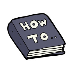 cartoon how to book