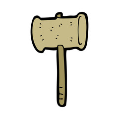 cartoon gavel