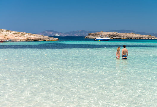 Ses Illetes Beach in Formentera, Spain