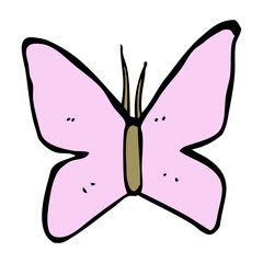 cartoon butterfly symbol
