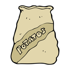 cartoon potatos