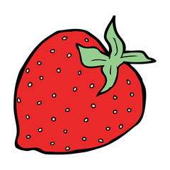 cartoon strawberry