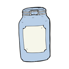cartoon jar