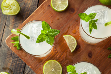 Cold Refreshing Iced Limeade