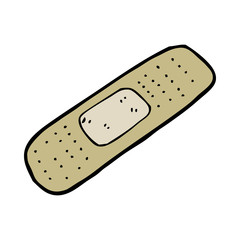 cartoon medical plaster