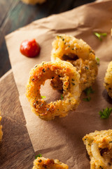 Homemade Breaded Fried Calamari