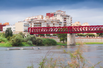  Footbridge over Ebre in Tortosa