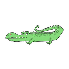 cartoon crocodile