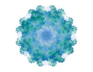 The colors in the series, Fancy paint. Background consists of fractal color texture and is suitable for use in projects