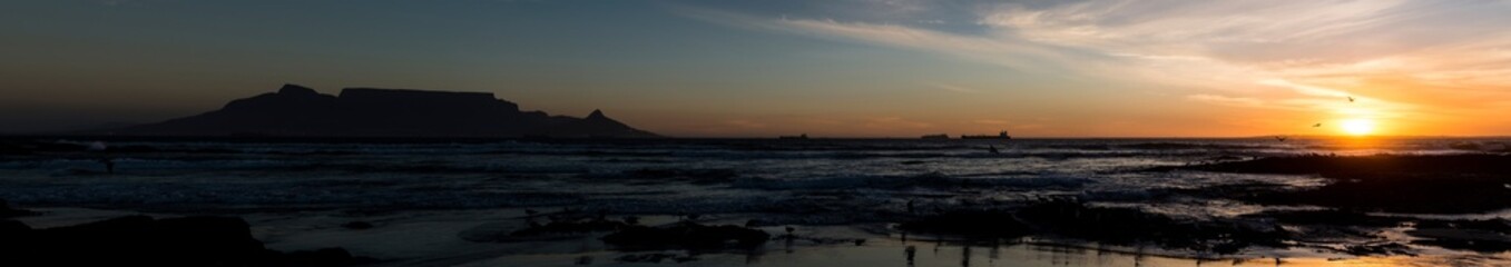 Fototapeta na wymiar Cape Town Panoramic View