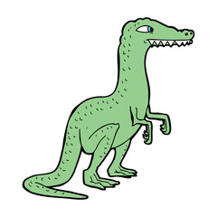 cartoon dinosaur