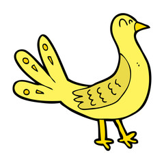 cartoon bird