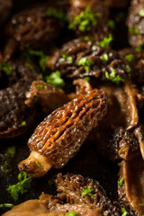 Organic Sauteed Morel Mushrooms