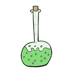 cartoon chemical potion