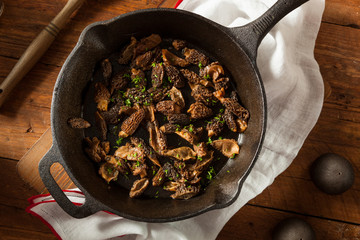 Organic Sauteed Morel Mushrooms